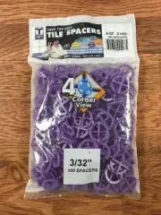 Tavy Tile Flooring Spacers 3/32", 100 Per Bag