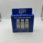 Dr. Bronner’s Pure-Castile Gift Set Three 2 oz Liquid Travel Size Soaps NEW
