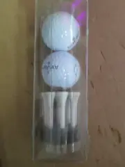 TOP FLITE XL BALLS FAMOUS GROUSE SCOTCH WHISKY GOLF TEES PLASTIC PKG WHISKEY