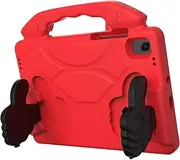 SaharaCase YES! Series KidProof Tablet Cases for Samsung Galaxy Tab A8 10.5 Inch (2021) [Shockproof Bumper] Rugged Child Protection Antislip Integrated Kickstand (Red)