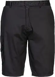 Portwest Mens Combat Shorts Black