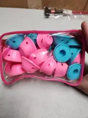 30PCS Magic Hair Curlers Rollers Silicone No Clip Formers Styling Curling Tool
