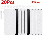 20x 5*9cm For Tens Machine Replacement Electrode Pads Gel Self Adhesive Reusable
