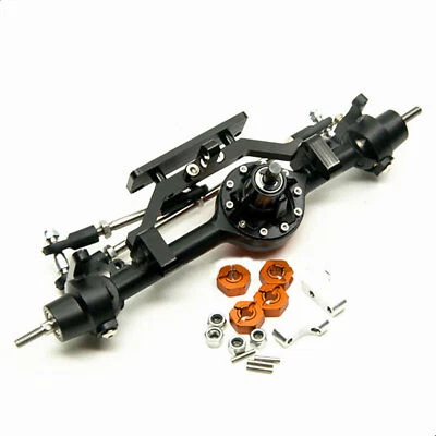 Metal Front Rear Axle Set for 1/10 D90 D110 TF1/2 RC 4WD Car Modification Parts