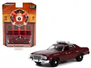 1976 Ford Torino Maroon "Lombard Fire Department" (Illinois) "Fire & Rescue" Ser