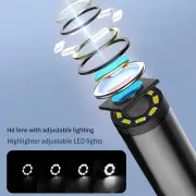 Borescope Equipped with Short Lens for Easy Access in Tight Spaces Easily