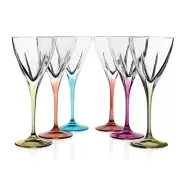 Elegant and Modern Fusion Crystal Wine Glassware for Hosting Parties and Events