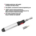 Gas Soldering Iron Cordless Butane Blow Torch Pen Gun Refill Welding Tool CTX