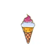 Ice Cream Cone Golf Ball Marker with Magnetic Hat Clip, Funny Golf Gift
