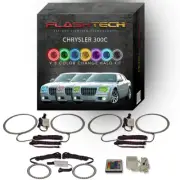 RGB Angel Eye Halo kit & IR Remote for 05-10 Chrysler 300 Headlight & Fog Lights (for: Chrysler)