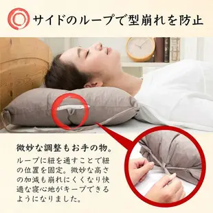 tobest【日本代購】竹炭抗菌防臭枕 蕎麥殼枕進化型 高度 硬度調節 透氣