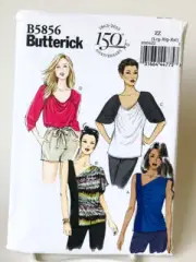Butterick Sewing Pattern B5856 Misses PulloverTop Blouse Size Lrg-Xxl UNCUT