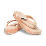 CROC CLASSIC PLATFORM MARBLED FLIP
