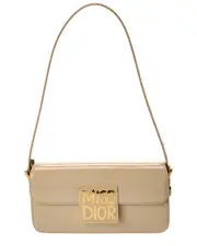 Dior Miss Dior Patent Flap Bag NoSize Beige