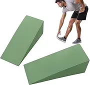Yoga Wedge Block - Professional Height Foam Wedge, Exercise Foot Wedges | Improve Lower Leg Calves Wrist Strength, Slant Blocks Squat Wedge for Workout, Exercise, Knee Pad, Back Support