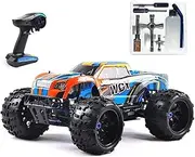 1/8 Gas Powered RC Car Hobby Grade Racing Car for Adult 90KM/H Buggy 4WD 26CXP Engine Rock Crawler Gas Powered RC Truck 125CC Remote Control Vehicle Rally Cars