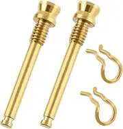 Disc Brake Pad Bolts | Titanium Alloy M4 Fixing Bolt Disc Brake Clamp,Ultra-Light Riding Accessories, General Threaded Pins for Bicycles, Road Bikes