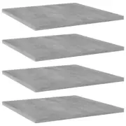 4pcs Bookshelf Boards 40x40cm Chipboard Replacement Shelving Part Bookcase Shelf
