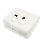Laura Hill Heated Electric Blanket Fitted Fleece Underlay Throw - Double