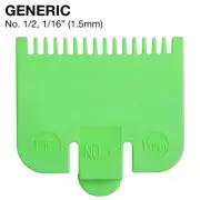 FITS WAHL Barber Pro Clipper Hair Guide No. 1/2 Attachment Comb 1/16" - GENERIC