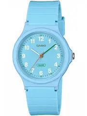 Casio Timeless Collection Pop Bio Resin Strap Light Blue LQ-24B-2BEF Blue Plastic Womens Watch