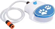 Outdoor Dog Water Fountain Step On, Activated Dog Fountain Dog Sprinkler with Hose, Fresh Water Sturdy Easy to Use Dog Water Dispenser Dog Sprinkler Drinking Water Feeder