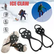 Non Slip Shoe Grips for Ice Universal Gripper Spikes Ice Cleats Snow Grips Ice