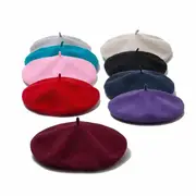 Women's Ladies Newsboy Beret Winter Hat Cap Wool French Warm Acrylic Hat
