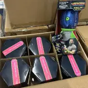 -CASE OF 6- Aerobie Russell Wilson Sonic Fin Footballs