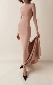 [Balenciaga] Knit Turtleneck Gown