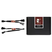 Noctua NA-SYC1, 4 Pin PWM Y Splitter Cables for PC Fans, 1 to 2 Converter, 2