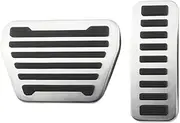 CHPGKGVNVT Car Pedals for Land Rover Range Rover Sport L494 2014-2022 Accelerator Brake Anti-Slip No Drilling Pedal Cover Stainless Steel Pedals