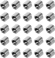 uxcell 80pcs Wire Thread Inserts M6 x 1 1D(6mm) Metric 304 Stainless Steel Helical Type Coiled Thread Repair Kit Wire Screw Threaded Sleeve Sheath for Mechanical Equipment