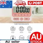 Digital Stopwatch Kitchen Countdown Timer Alarm Reminder Clock (Pink)