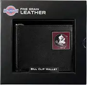 Siskiyou NCAA Leather Bill Clip Wallet