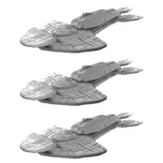 Star Trek Unpainted Ships Cardassian Keldon Class Figure Statue 14y+