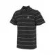 【adidas 愛迪達】上衣 男款 短袖上衣 運動 POLO衫 FI STRIPE POLO 黑 IT3920(S2483)