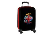 Cabin Suitcase Spiderman Hero Black 20 34 x 55 x 20 Cm