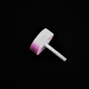 Mounted Wheel PINK RA 46QV W236 38x13mm Grinding Internal Point Mould Drill 3PK