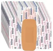 100 Adhesive Bandages 2" x 4" Flexible Wound Care Band Patch First Aid Strips