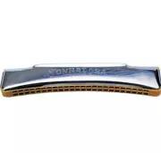Hering Sonhadora Octave Harmonica C 48 Hole - Sealed Wood Comb - Made in Brazil