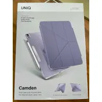 在飛比找蝦皮購物優惠-【UNIQ】Camden 抗菌磁吸極簡透明平板保護套 iPa
