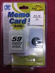 Hip Gear 4 MB Nintendo Memory Card for GameCube NEW