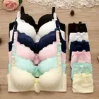 Ladies Push up Comfy Padded Bra Set Lace Underwear Lingerie Plunge Bra Knickers✲
