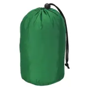 Stuff Sack 5x10" Waterproof Outdoor Drawstring Bag for Camping Dark Green