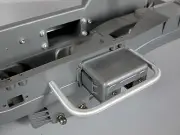 Pair Aluminum Side Step Nerf Bar for Tamiya 1/10 RC Super ClodBuster Semi Truck