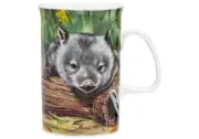 Ashdene Wombat & Lizard Fine Bone China Mug in Gift Box Fauna of Australia Coll