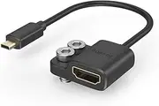 SMALLRIG Ultra-Slim 4K Adapter Cable, Female Type A to Male Micro-Type D, 4K@60HZ, for Sony A7R IV A7RIII A7III A7II A7RII / for Fujifilm X-T2 X-T3-3021