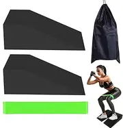 Yoga Wedge Blocks, Non-Slip Squat Ramp, Ergonomic and Supportive Design, Lightweight and Multi-Purpose Fitness Calf Stretcher Slant Board for Weightlifting, Gym, Fitness, EVA