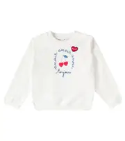 [Bonpoint] Bonpoint Tayla cotton sweatshirt Y 14 white
